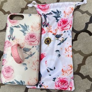 IPhone 6/7/8 loopy case with pouch